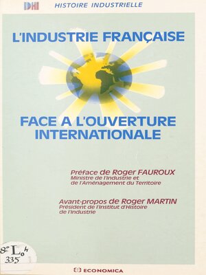 cover image of L'industrie française face à l'ouverture internationale